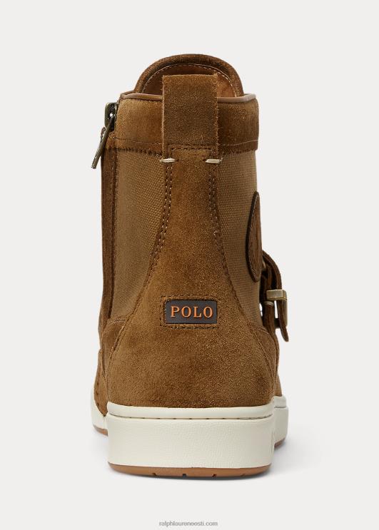 Ralph Lauren mehed ranger nubuck & canvas tossud PR0V2199 tan
