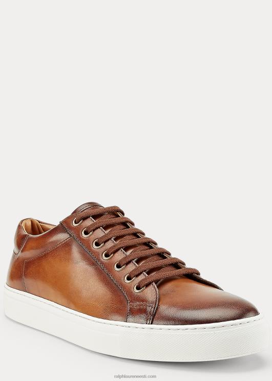 Ralph Lauren mehed severn poleeritud vasikanahast kets PR0V2144