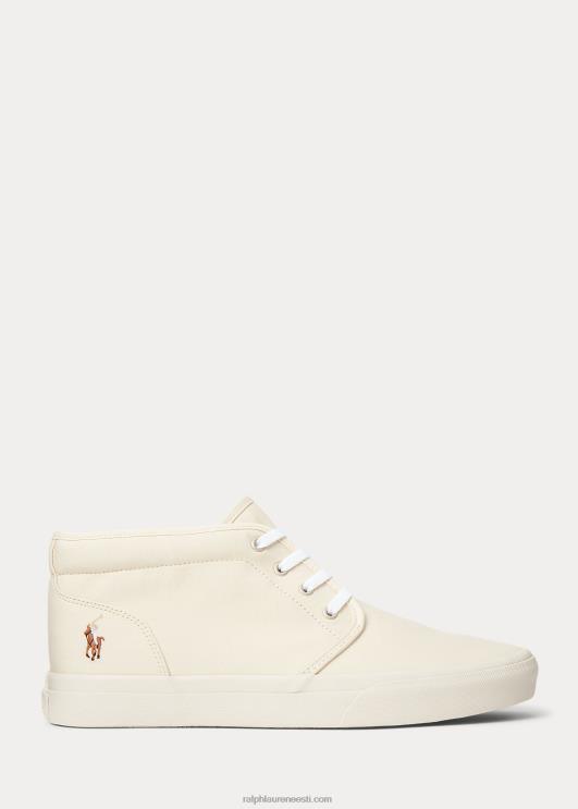 Ralph Lauren mehed Keatoni lõuend chukka PR0V2041 ekru