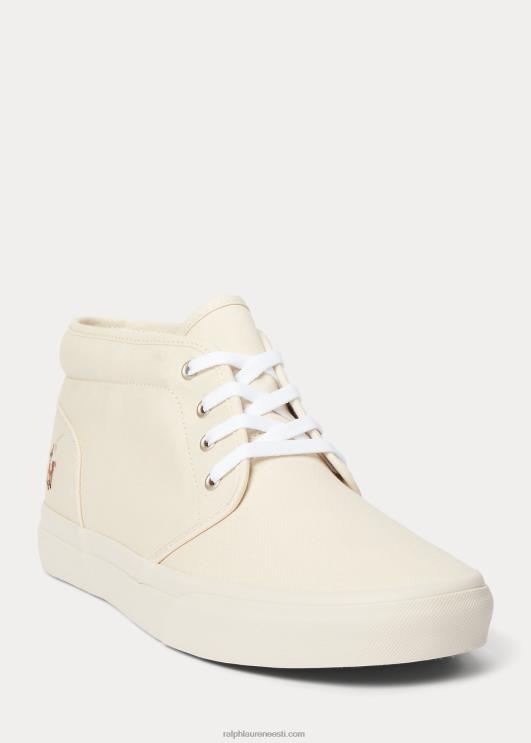 Ralph Lauren mehed Keatoni lõuend chukka PR0V2041 ekru