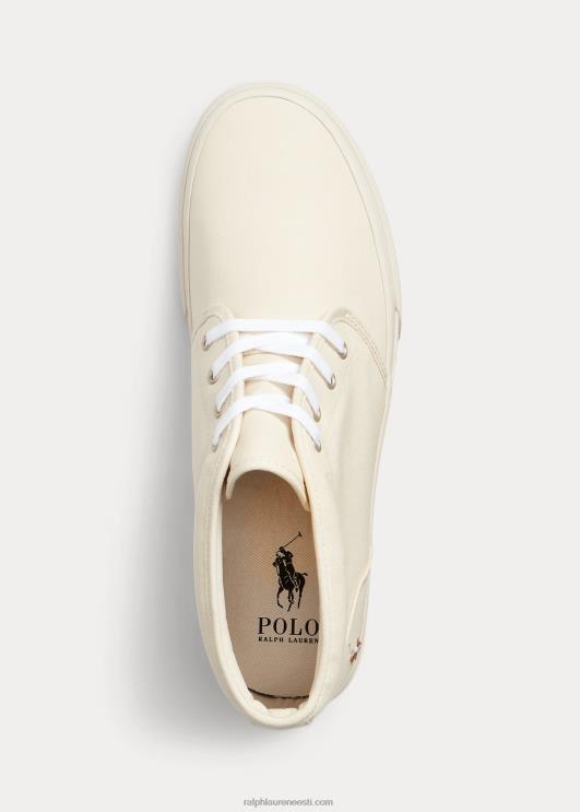 Ralph Lauren mehed Keatoni lõuend chukka PR0V2041 ekru