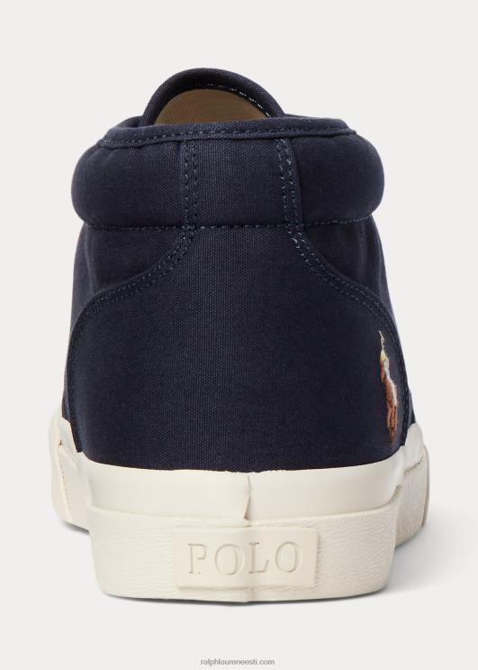 Ralph Lauren mehed Keatoni lõuend chukka PR0V2042 jahimeeste merevägi