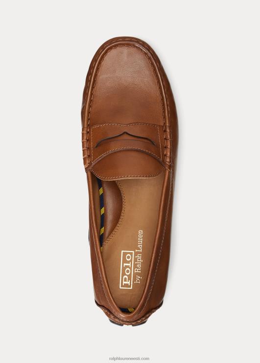 Ralph Lauren mehed anders nahkjuht PR0V2100 konjak