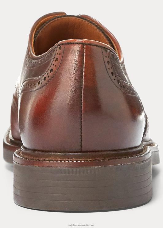 Ralph Lauren mehed asher nahast tiivaots PR0V2112 kahvatu rusikas