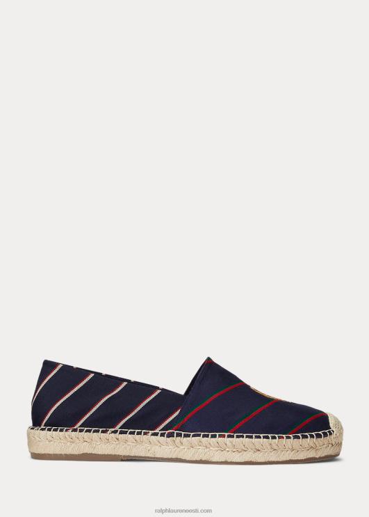 Ralph Lauren mehed cevio crest triibuline espadrill PR0V2074 bleiseri triip