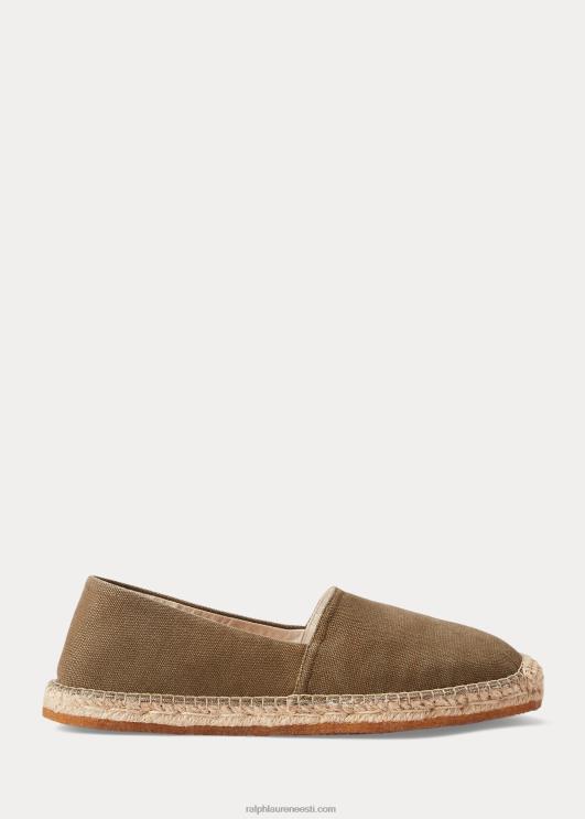 Ralph Lauren mehed lõuend espadrill PR0V2129 oliivikarva