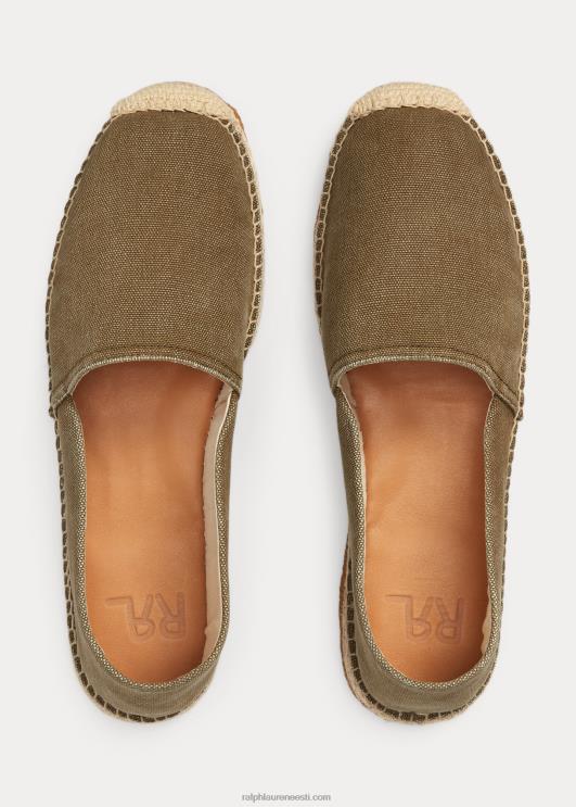 Ralph Lauren mehed lõuend espadrill PR0V2129 oliivikarva