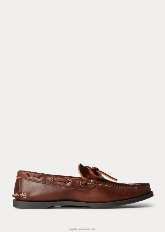 Ralph Lauren mehed nahast camp mokassiin PR0V2085 pruun