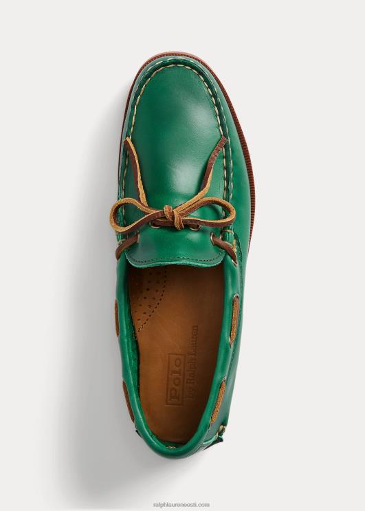 Ralph Lauren mehed nahast camp mokassiin PR0V2087 golfiroheline
