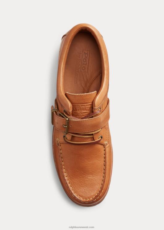 Ralph Lauren mehed ranger nahast paadikingad PR0V8729 tan