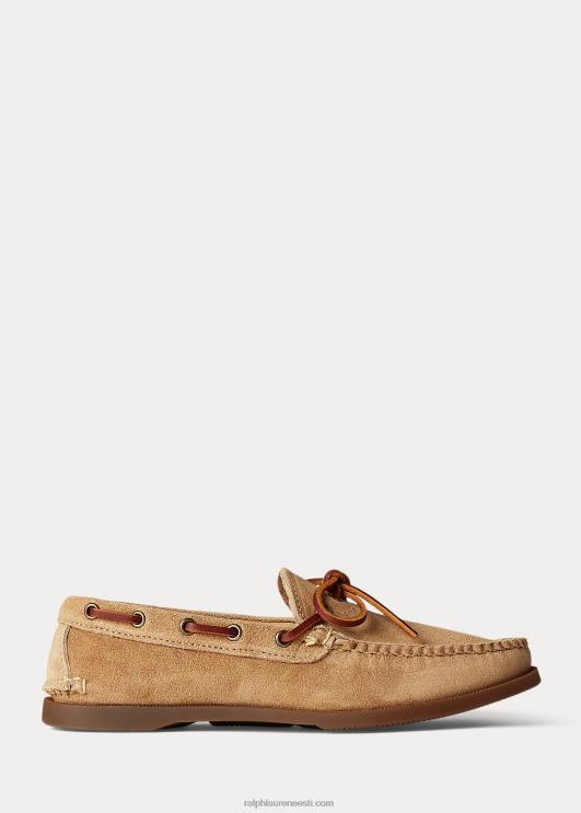 Ralph Lauren mehed seemisnahast camp mokassiin PR0V2086 kõrbe liiv