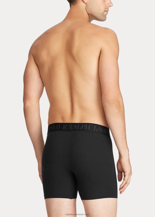 Ralph Lauren mehed 4d-flex poksipüksid, 3-pakk PR0V271 must