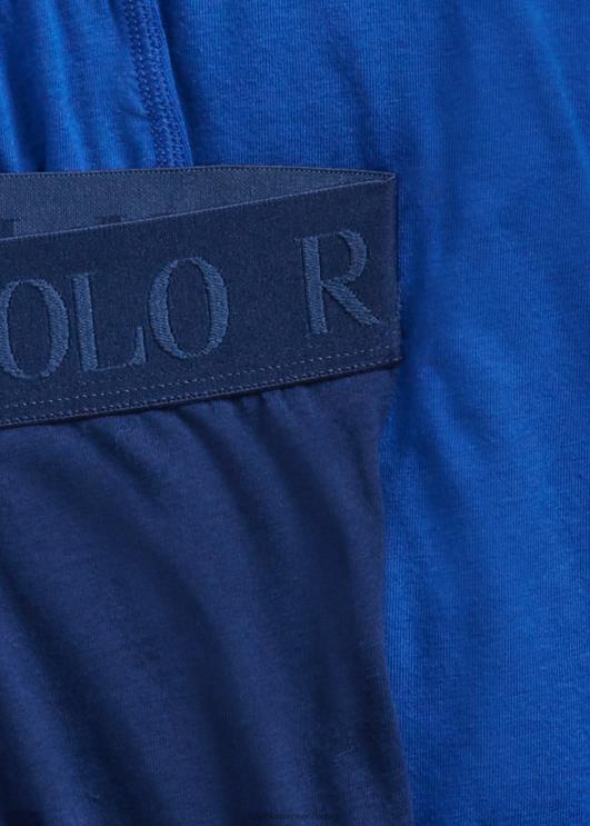 Ralph Lauren mehed 4d-flex poksipüksid, 3-pakk PR0V272 sinine lill