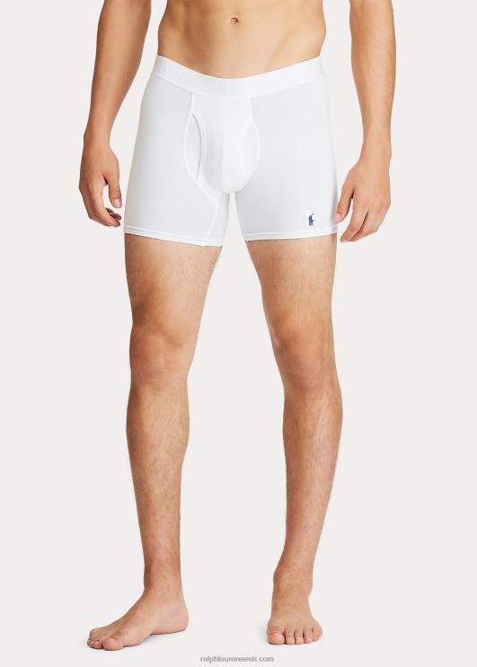 Ralph Lauren mehed 4d-flex poksipüksid, 3-pakk PR0V273 valge/sinine