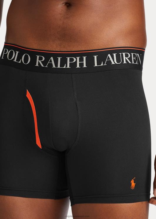 Ralph Lauren mehed 4d-flex poksipüksid, 3-pakk PR0V8576 must