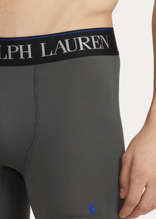 Ralph Lauren mehed 4d-flex poksipüksid, 3-pakk PR0V960 hall/sinine