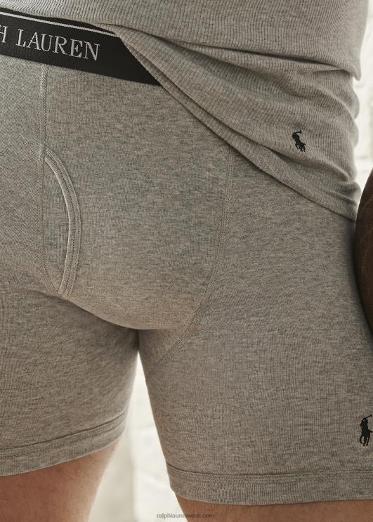 Ralph Lauren mehed Wicking boxer püksid 5-pakk PR0V270 sinine/hall/punane