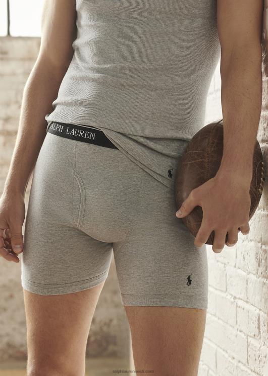 Ralph Lauren mehed Wicking boxer püksid 5-pakk PR0V270 sinine/hall/punane