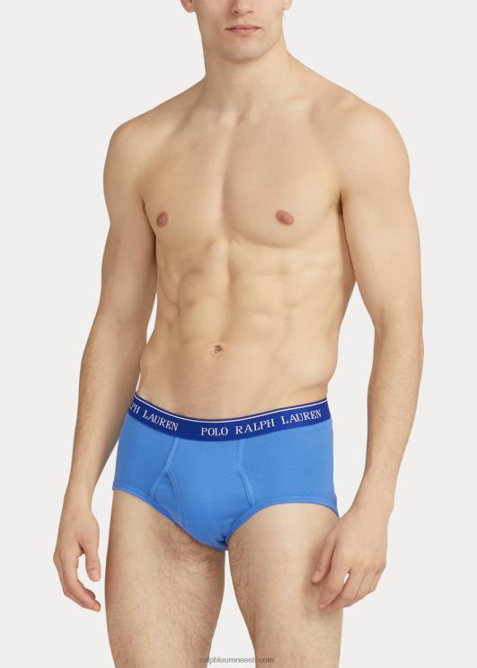 Ralph Lauren mehed Wicking keskmise kõrgusega püksid 4-pakendis PR0V8537 sinine assortii