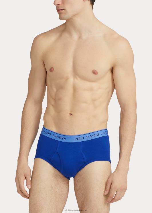 Ralph Lauren mehed Wicking keskmise kõrgusega püksid 4-pakendis PR0V8537 sinine assortii