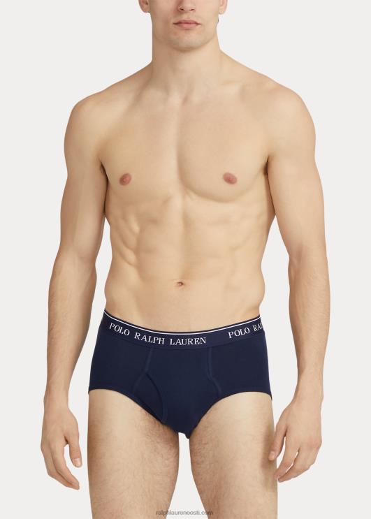 Ralph Lauren mehed Wicking keskmise kõrgusega püksid 4-pakendis PR0V8537 sinine assortii