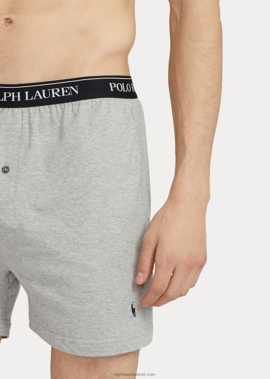 Ralph Lauren mehed Wicking koo bokser 5-pakk PR0V8551 hall assortii