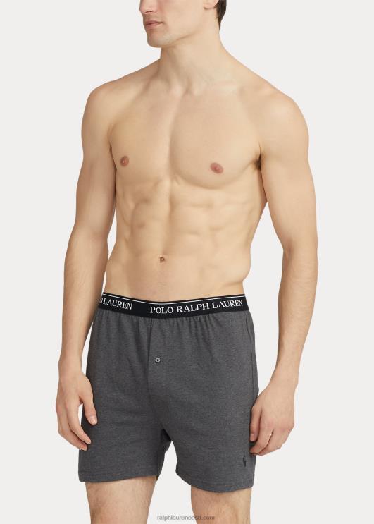 Ralph Lauren mehed Wicking koo bokser 5-pakk PR0V8551 hall assortii