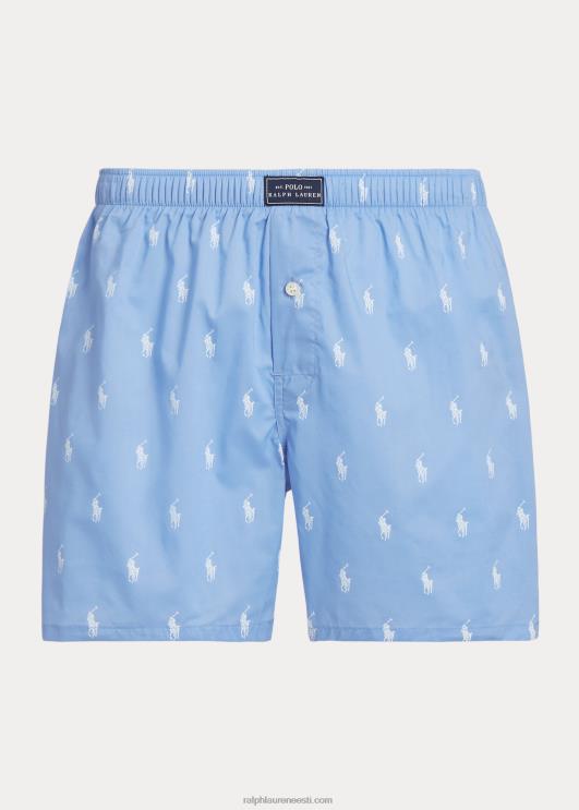 Ralph Lauren mehed allover poni poksija PR0V624 rannasinine