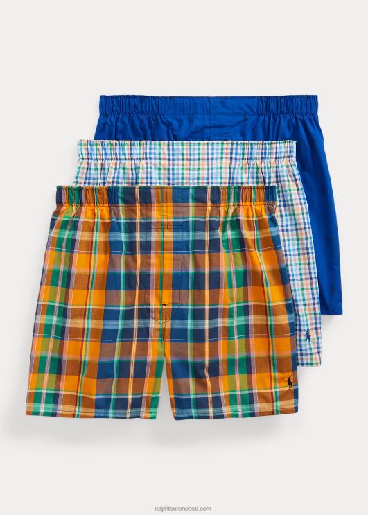 Ralph Lauren mehed klassikaline bokser 3-pakk PR0V259 safiirpleed/westin