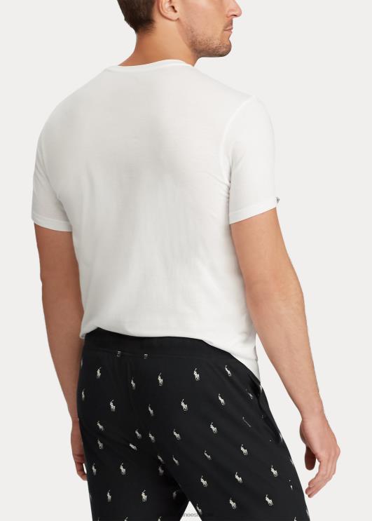 Ralph Lauren mehed klassikaline crewneck 3-pakk PR0V1615 valge/ristluslaev