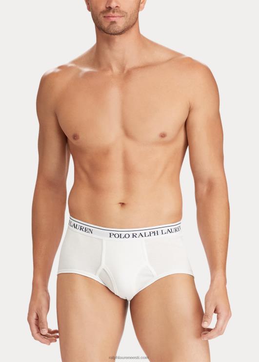 Ralph Lauren mehed klassikaline keskmise kõrgusega lühike 2-pakk PR0V1684 valge