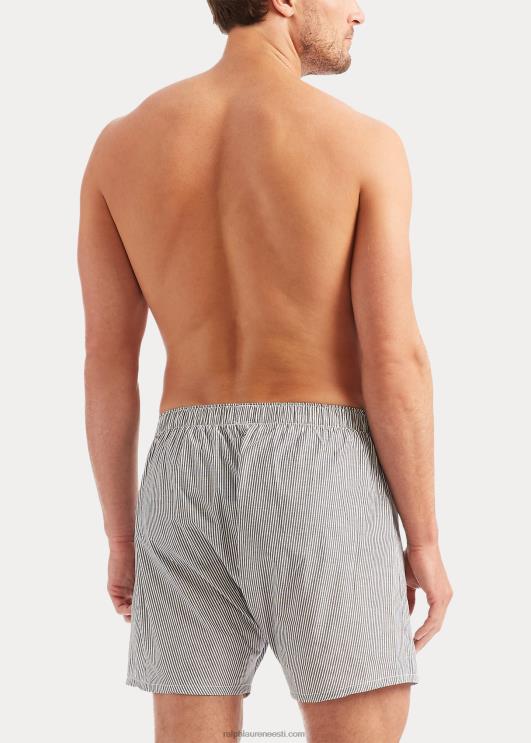 Ralph Lauren mehed klassikaline kootud puuvillane bokser 5-pakk PR0V268 hall/sinine