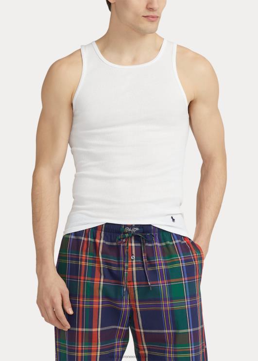 Ralph Lauren mehed klassikaline wicking tank alussärk 5-pakk PR0V228 valge