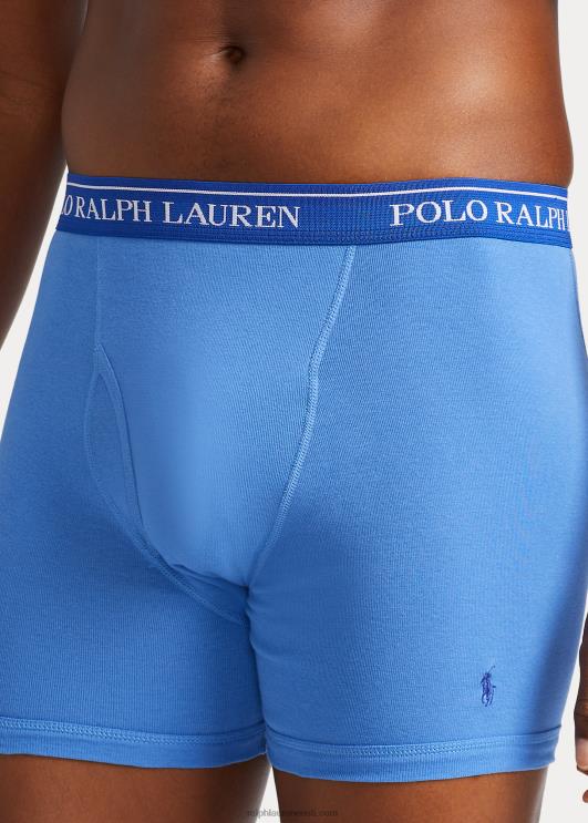 Ralph Lauren mehed klassikalised puuvillased püksikud 3-pakk PR0V1447 ragbi/õhusinine/merevägi