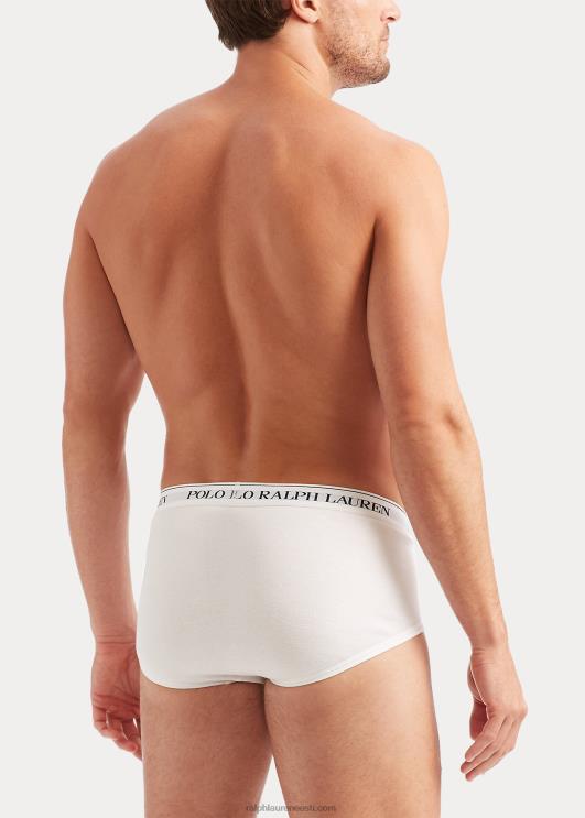 Ralph Lauren mehed klassikalised puuvillased püksikud 3-pakk PR0V1613 valge/ristluslaev