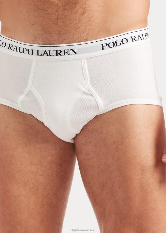 Ralph Lauren mehed klassikalised puuvillased püksikud 3-pakk PR0V1613 valge/ristluslaev