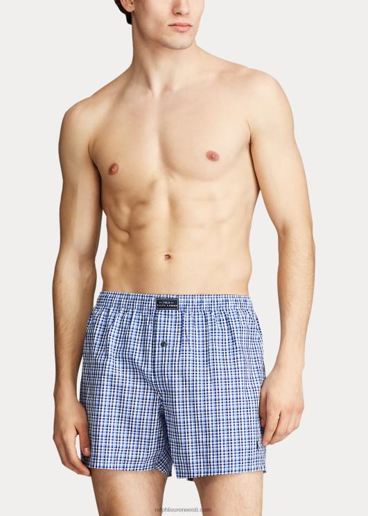 Ralph Lauren mehed kootud puuvillane bokser PR0V199 jefferesoni pleed