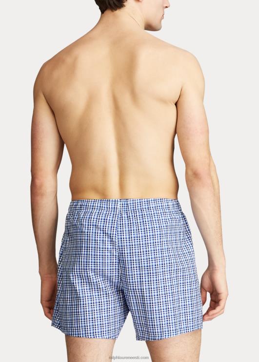 Ralph Lauren mehed kootud puuvillane bokser PR0V199 jefferesoni pleed