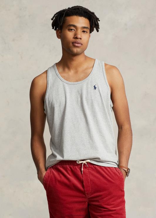 Ralph Lauren mehed pestud jersey tank PR0V267 taylor kanarbik