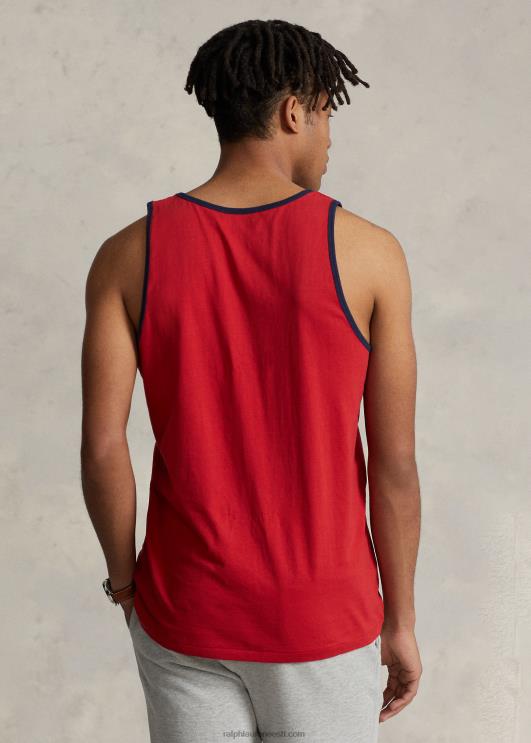 Ralph Lauren mehed polo karu jersey tank PR0V286 Rl 2000 punane