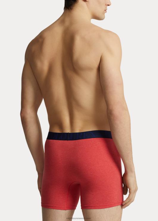 Ralph Lauren mehed venivad bokserid 3-pakendis PR0V476 rosett/jamaica triip