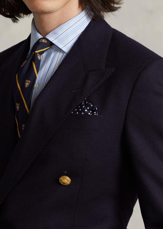 Ralph Lauren mehed ikooniline dokini bleiser PR0V122 merevägi