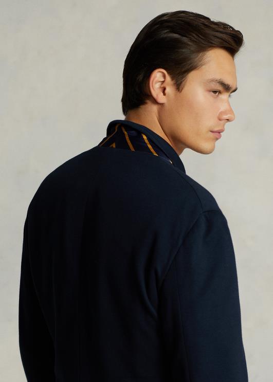 Ralph Lauren mehed polo pehme kootud pikee bleiser PR0V1154 merevägi