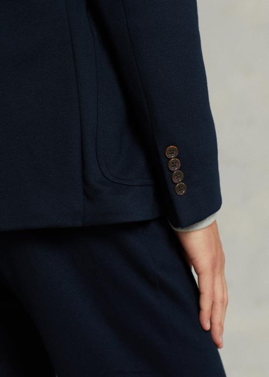 Ralph Lauren mehed polo pehme kootud pikee bleiser PR0V1154 merevägi