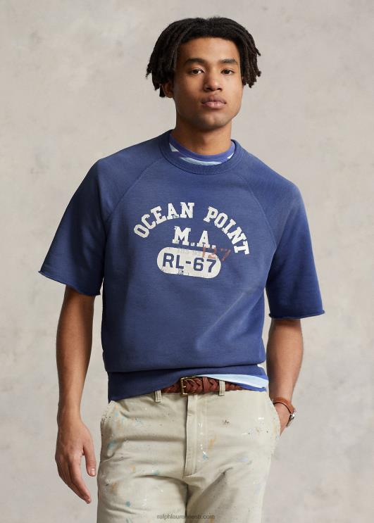 Ralph Lauren mehed fliisist graafiline dressipluus PR0V1256 vana kuninglik