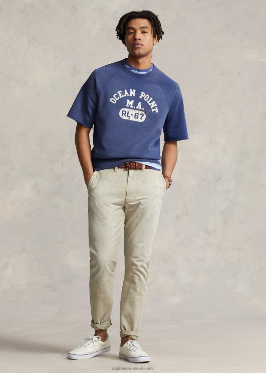 Ralph Lauren mehed fliisist graafiline dressipluus PR0V1256 vana kuninglik