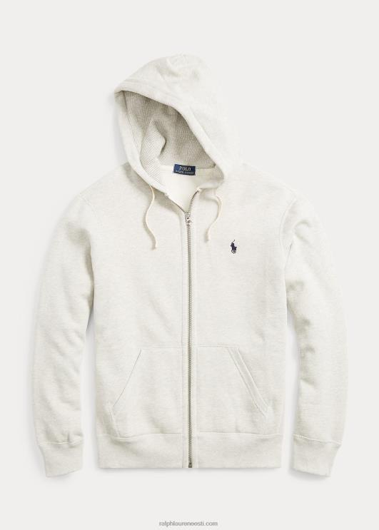 Ralph Lauren mehed fliisist täistõmblukuga kapuuts PR0V391 kerge sportlik kanarbik