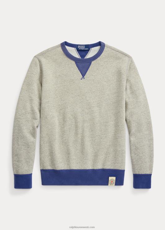 Ralph Lauren mehed kahetooniline fliisist dressipluus PR0V1133 loft kanarbik/vana kuninglik