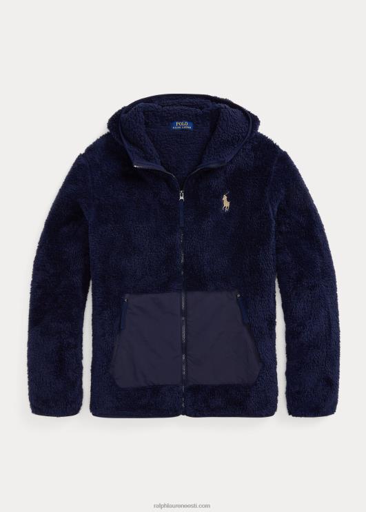 Ralph Lauren mehed kuhjaga fliisist täistõmblukuga kapuuts PR0V1183 newporti merevägi/newporti merevägi
