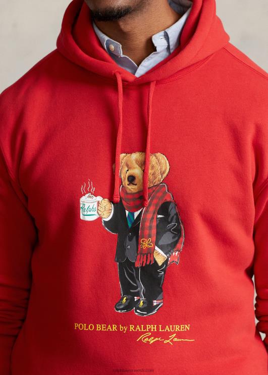 Ralph Lauren mehed kuuuusaasta polo karu kapuuts PR0V1929 Rl 2000 punane